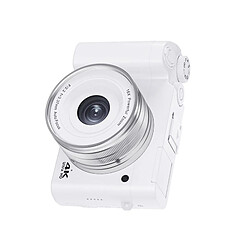 INF Appareil photo numérique à double objectif DC218T 4K (blanc)