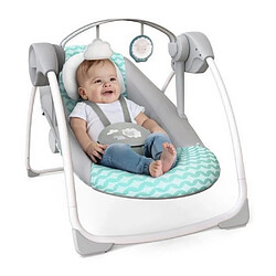 Fauteuil à Bascule Ingenuity Easy-Fold Portable Swing - Goji Bleu