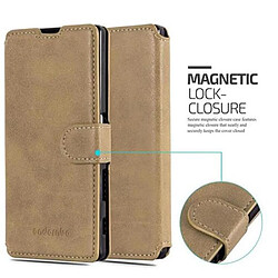 Avis Cadorabo Coque Sony Xperia Z5 Etui en Brun