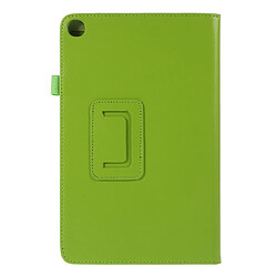 Etui en PU vert avec support pour votre Samsung Galaxy Tab A 10.1 (2019) SM-T510/SM-T515