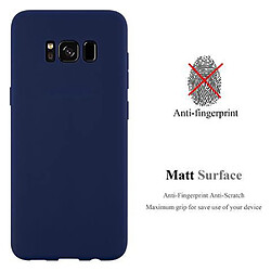 Avis Cadorabo Coque Samsung Galaxy S8 Etui en Bleu