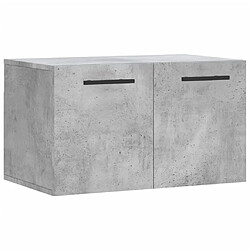 vidaXL Armoire murale Gris béton 60x36,5x35 cm Bois d'ingénierie