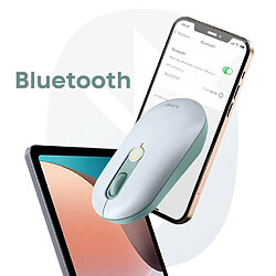 Avis Souris Bluetooth LinQ + Dongle USB, Bleu