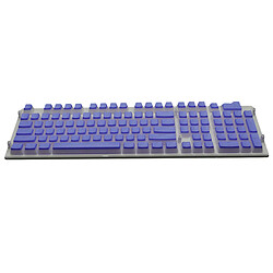 108 Touches Double Shot Pudding Keycaps Bricolage Pour Clavier Mécanique Cherry MX Violet