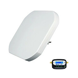 Optex Antenne Satellite Plate 40cm OPT 270 – Gain 34dBi à 12,4GHz, Facteur de bruit 0,5 dB, 1 sortie satellite