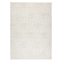 RUGSX Tapis SANTO SIZAL 0537 géométrique blanc 120x170 cm