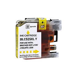 Cartouche d'encre compatible Brother Lc525Y Xl jaune