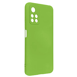 Avizar Coque Poco M4 Pro 5G et Redmi Note 11S 5G Semi-rigide Soft-touch vert