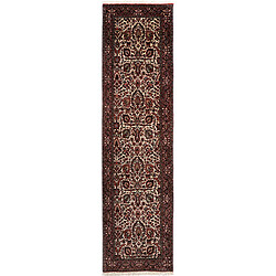 Vidal Tapis de couloir en laine 290x73 beige Bidjar