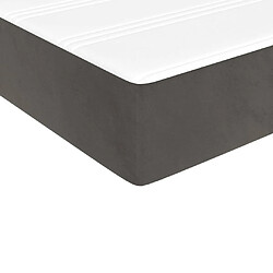 Acheter Maison Chic Matelas de lit à ressorts ensachés, Matelas doux Gris foncé 140x200x20 cm -GKD29814