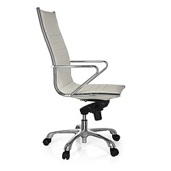 Avis Fauteuil de direction PARIBA III simili-cuir blanc hjh OFFICE