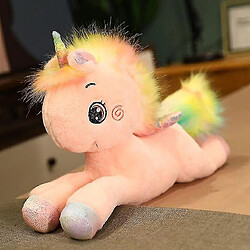 Universal 40 cm Big Doll Assis Assis Unicorn Rainbow Horse en peluche Toy Coussié