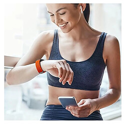 Acheter Bracelet MagneticBreathSilicon Phonecare Pour Amazfit GTS 4 - Orange