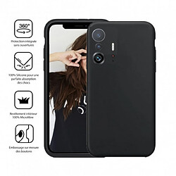 Jaym Coque pour Xiaomi 13 Premium Silicone Microfibre Noir