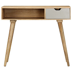 Avis Maison Chic Table console | Meuble d'entrée | Table d'appoint 89x44x76 cm Bois de manguier massif -GKD71165