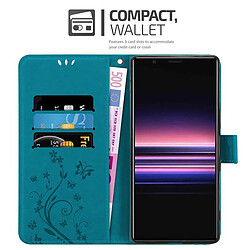 Avis Cadorabo Coque Sony Xperia 5 Etui en Bleu