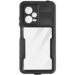 Coque Étanche IP68 pour Redmi Note 12 Pro Anti-chutes 2m Contour Noir Redpepper