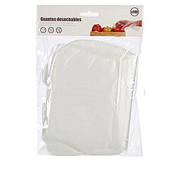 Avis BigBuy Home Gants Jetables Lot Transparent Plastique (12 Unités)