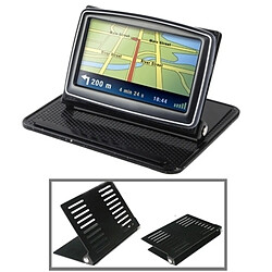 Wewoo Pour 4.3 / 5.0 pouces noir GPS, iPhone 4 / 3GS / 3G, MP4 Universal GPS Holder support berceau anti-dérapant tapis