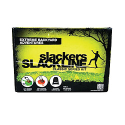 Acheter Slackers Slackline Classic 15m, avec sangle d'apprentissage supplémentaire, idéal pour la motricité des enfants.