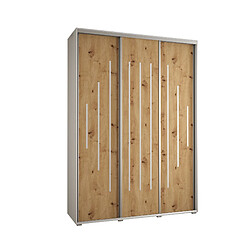 Abiks Meble Armoire Davos 12 À Portes Coulissantes 235,2/180/45 3 Portes