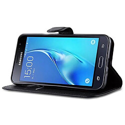 Cadorabo Coque Samsung Galaxy J3 2015 Etui en Noir pas cher