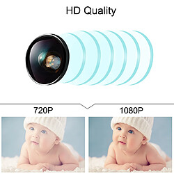 Acheter Universal WIFI Bébé Moniteur avec Caméra 1080p HD Vidéo Bébé Dormir Nounou Cam Deux Façons Audio Vision Nocturne Sécurité Maison Bébé Téléphone Portable Caméra |