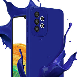 Cadorabo Coque Samsung Galaxy A33 5G Etui en Bleu pas cher