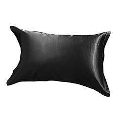 Acheter 100% Mulberrry Soie Taie D'oreiller King - Size 19x29 -taie D'oreiller Noir