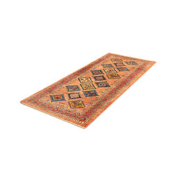 Vidal Tapis de couloir en laine 204x85 orange Kashkuli pas cher