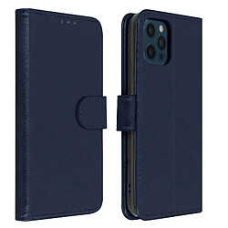 Avizar Étui Apple iPhone 12 Pro Max Protection avec Porte-carte Fonction Support bleu