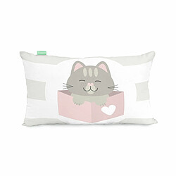 Happy Friday Housse de coussin HappyFriday Kitty Multicouleur 50 x 30 cm