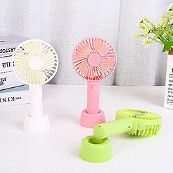 Acheter Mini Ventilateur Usb Rechargeable 3 Modes Réglable Portable Pratique Pour Le Bureau à Domicile En Plein Air