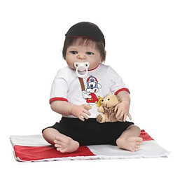 Universal Poupée bébé régénérée quai silicone souple 22/55 cm réaliste poupée jeune fille mariée.