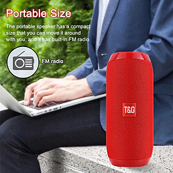 Avis Universal Haut-parleur Bluetooth étanche Portable Outdoor Subwoofer Haut-parleur FM Radio Music | Haut-parleur portable (rouge)