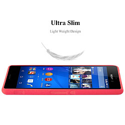 Avis Cadorabo Coque Sony Xperia M4 AQUA Etui en Rouge