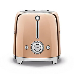 Avis Grille-pains 2 fentes 950w rose gold - tsf01rgeu - SMEG