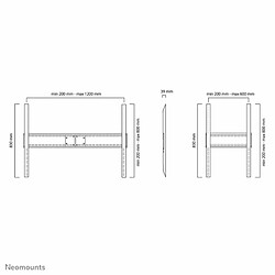 Avis Support de TV Neomounts LFD-W1500 60-100" 150 kg