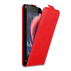 Cadorabo Coque HTC Desire 10 LIFESTYLE / Desire 825 Etui en Rouge