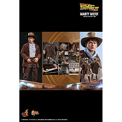 Hot Toys Retour vers le futur III - Figurine Movie Masterpiece 1/6 Marty McFly 28 cm