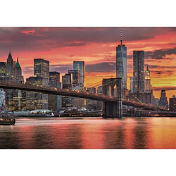 Clementoni - 1500p East River at Dusk - 59,2 x 84,3 cm - Avec poster