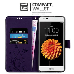 Avis Cadorabo Coque LG K7 2016 Etui en Mauve