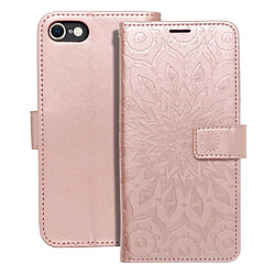 etui forcell mezzo book pour iphone 7 / 8 / se 2020 / se 2022 mandala or rose