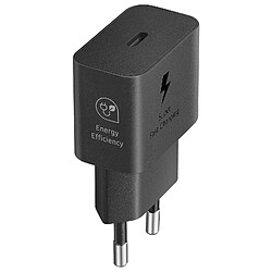 Chargeur secteur noir Samsung USB-C 25W