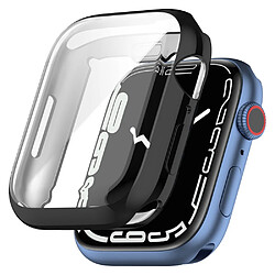 Coque en TPU électroplaqué, noir pour votre Apple Watch Series 7 45mm