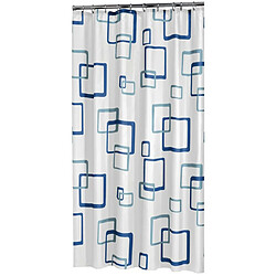 Sealskin Rideau de douche Retro 180x200 cm Bleu