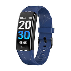 Wewoo Bracelet connecté Z21 Plus Écran couleur LCD TFT de 0,96 pouce Smartwatch IP68 ÉtancheRappel d'appel de soutien / Surveillance de la fréquence cardiaque / du sommeil / Mode Sport multiple Bleu