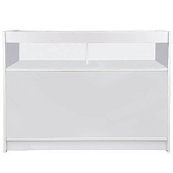 Avis Monstershop Vitrine Comptoir Blanc B1200 pour Commerces