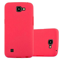 Cadorabo Coque LG K4 2016 Etui en Rouge