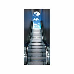 Paris Prix Papier Peint pour Porte Escalator 210x100cm